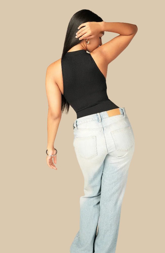 Sexy High Neck Body - Shaping Top - Secretsbynikki