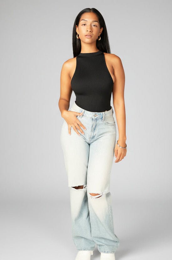 Sexy High Neck Body - Shaping Top - Secretsbynikki