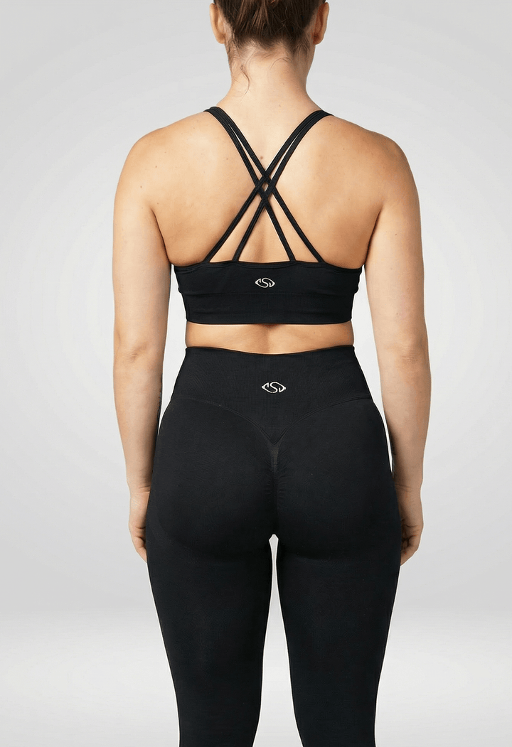 Fierce Focus Crossback Sports Bra - Secretsbynikki