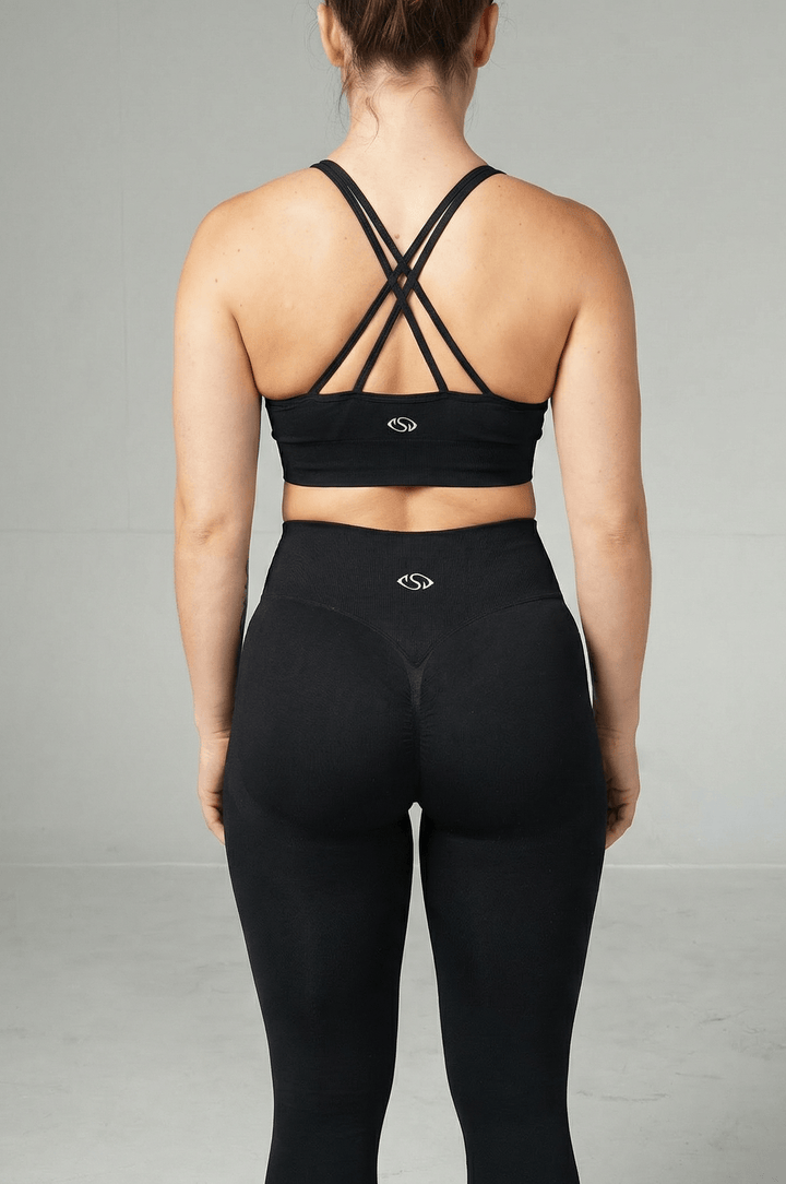 Fierce Focus Crossback Sports Bra - Secretsbynikki