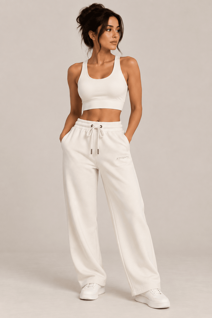 Ayvonti Eleve Petite Wide Leg Joggers - Ayvonti