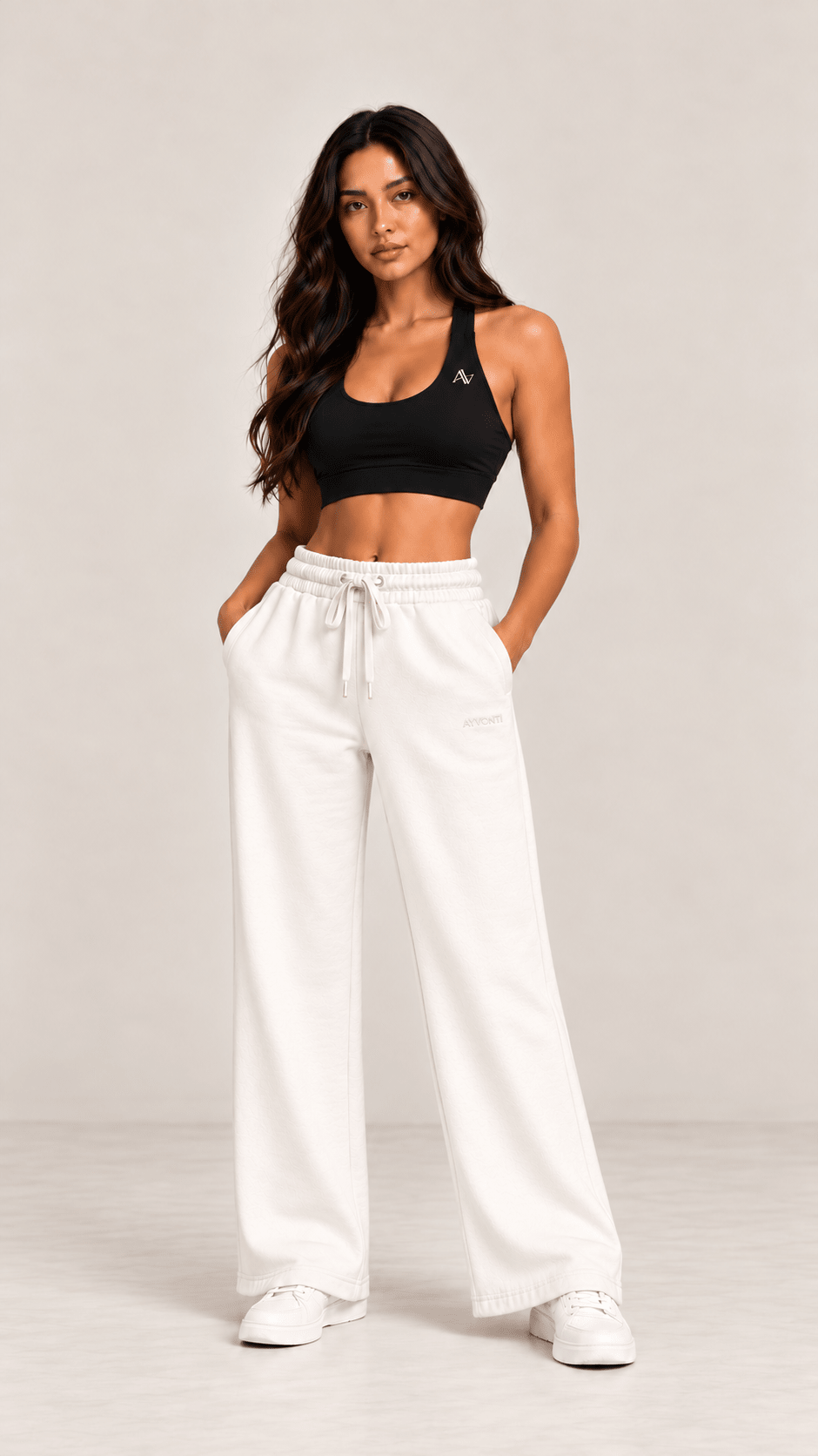 Ayvonti Elévé Petite Wide Leg Joggers - Ayvonti