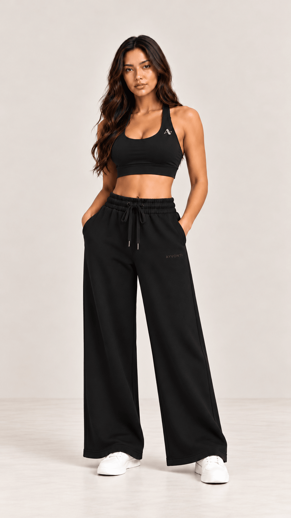 Ayvonti Elévé Petite Wide Leg Joggers - Ayvonti