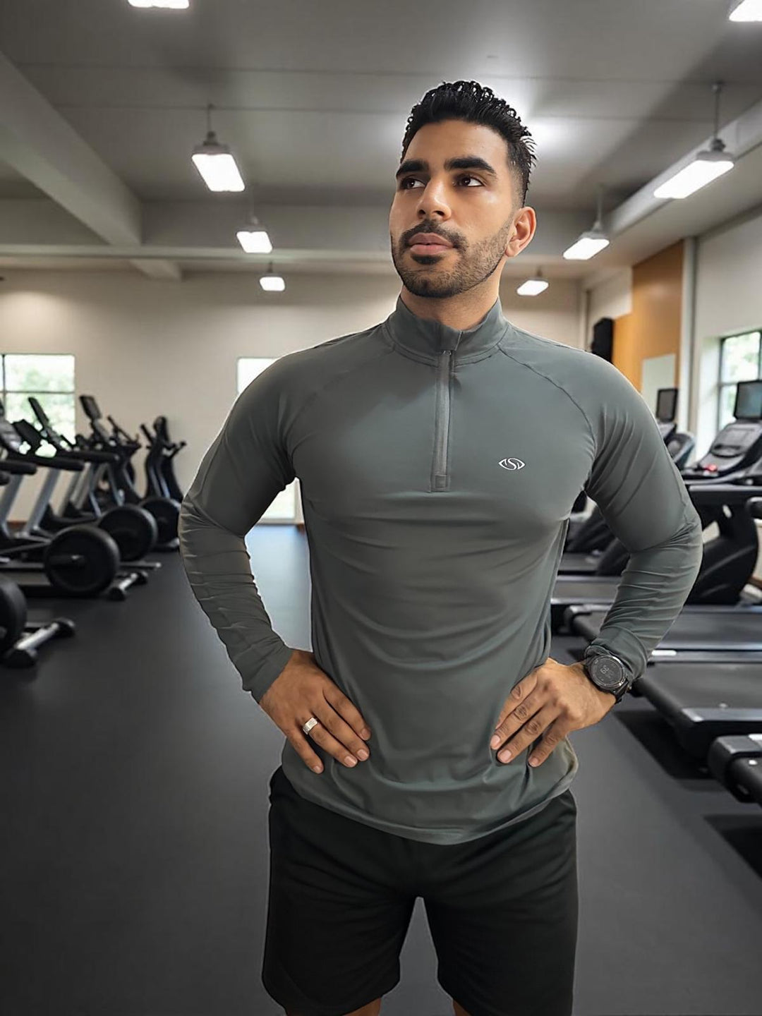 Empowered Zipped Top - Men's Activewear - Secretsbynikki