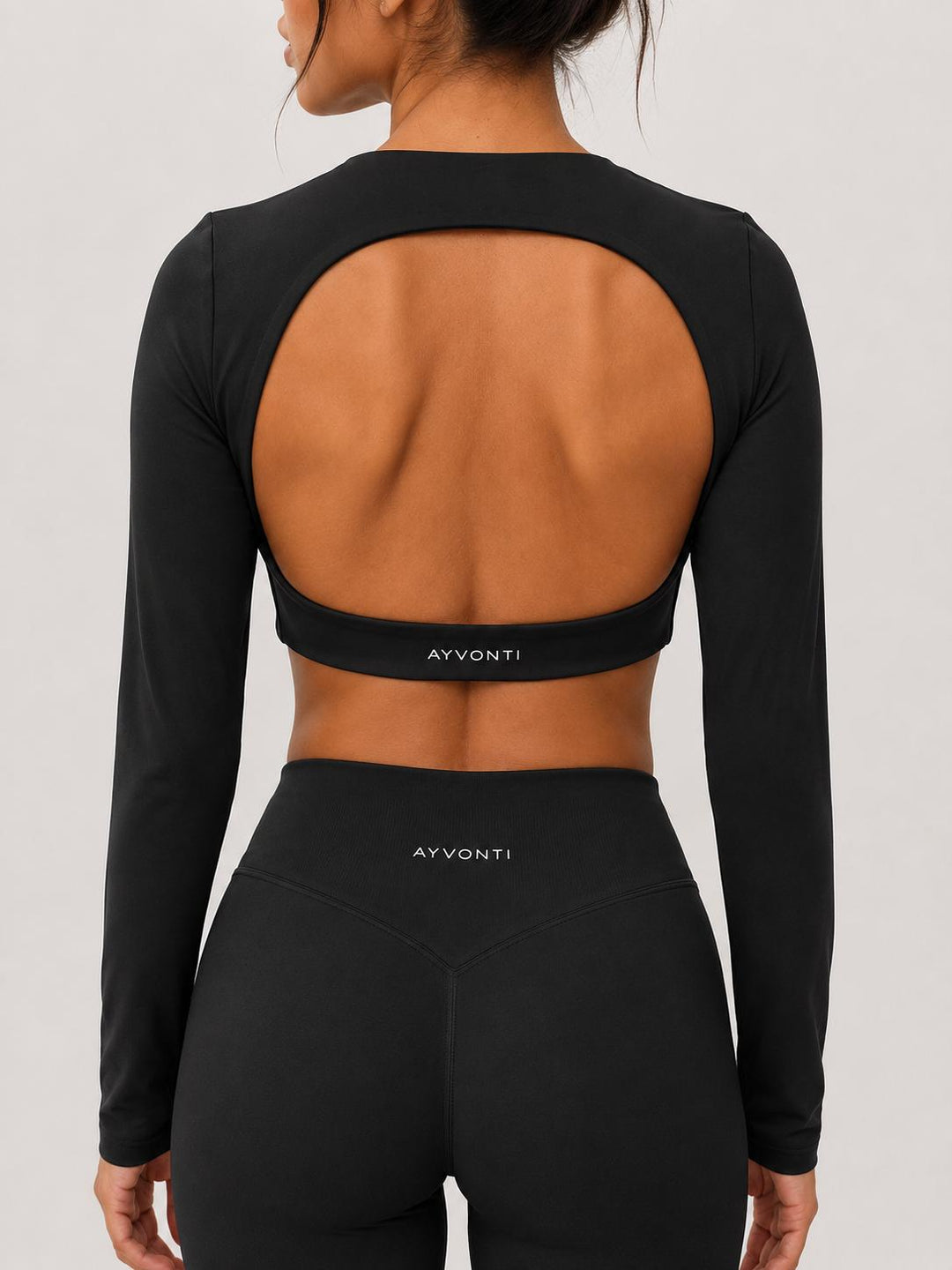 Apex Open Back Crop - Ayvonti